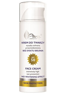 50 ml Crème pour visage avec une haute protection solaire SPF 50 كريم للوجه بحماية عالية للغاية من أشعة الشمس