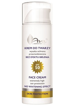 50 ml Crème pour visage avec une haute protection solaire SPF 50 كريم للوجه بحماية عالية للغاية من أشعة الشمس